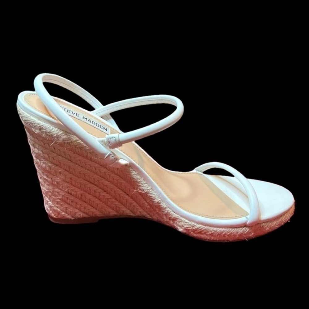 Steve Madden Espadrille Wedges, Size 10 - Picture 4 of 10